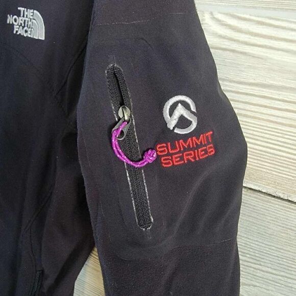North Face Summit Series Full Zip Sweatshirt Womens SZ M Windstopper - Picture 4 of 8